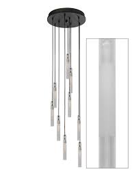 Icon Hanglamp 9 Lichts Mat Glas