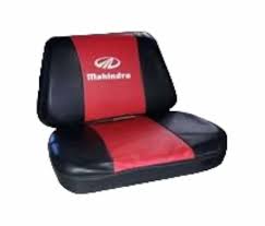 Black Mahindra Tractor Seat Cover