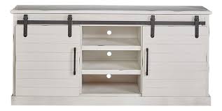 Farmhouse White 66 Tv Console