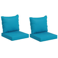 Outsunny 4 Piece Patio Chair Cushions