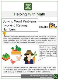 Solving Word Problems Involving