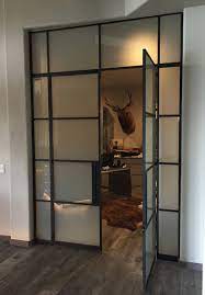 Industrial Style Iron And Glass Doors