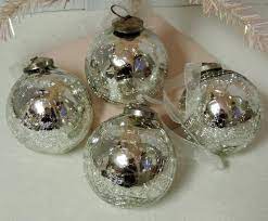 Mercury Glass Tree Ornaments