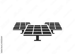 Solar Power Plant Icon Solar Energy