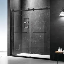 Sliding Shower Toughen Glass Partition