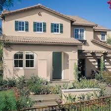 Almond Latte Flat Exterior Paint