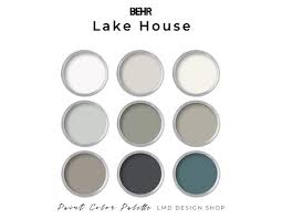 Lake House Cabin Behr Paint Palette