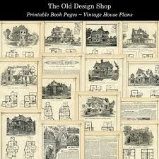Vintage House And Floor Plans