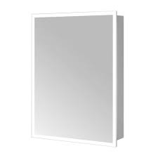 Lapis Led Mirrored Wall Single Cabinet