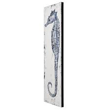 Harper Hill Seahorse Canvas Wall Art