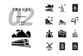 Pack Icon For Travel Train