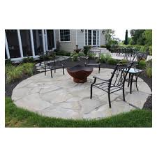 Circular Flagstone Patio For Fire Pit