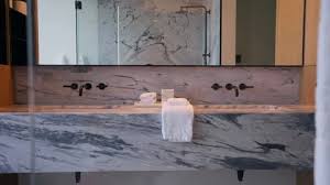 A Modern Bathroom Countertop Features