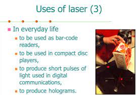 uses of laser in daily life