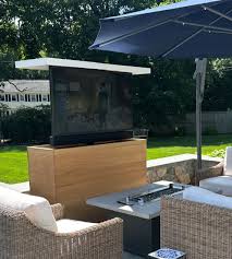 Outdoor Backyard Tv Lift Furniture