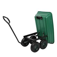 Winado Plastic Garden Cart In Green