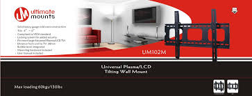 Ultimate Mounts Um102m Tv Bracket