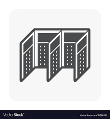 Partition Wall Icon Royalty Free Vector