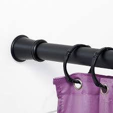 Steel Adjustable Tension Shower Curtain