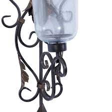 Glasssingle Candle Wall Sconce 91511