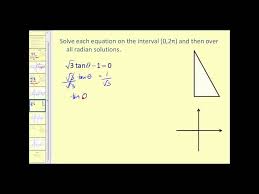 Solving Trigonometric Equations I