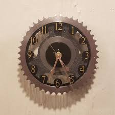 Wall Clock Steampunk Art Style