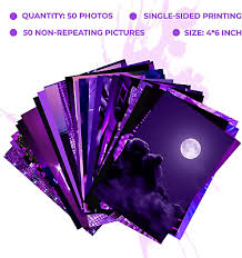 Purple Wall Collage Kit Aesthetic