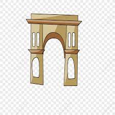 Gate Of The City Beige Icon Brown