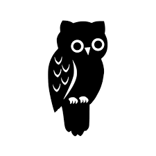 Owl Vinyl Decal Sticker Barn Bird Great
