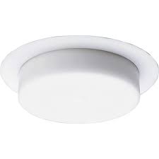 Progress Lighting 5 In White Recessed