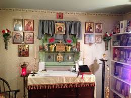 Prayer Corner Home Altar Orthodox Icons