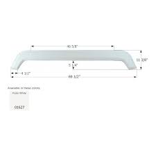 Icon Rv White Tandem Fender Flare 69 1
