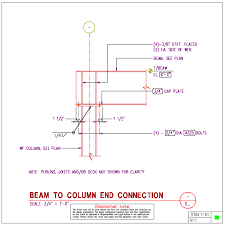 st04 1 steel beam to steel wf column