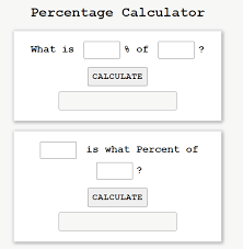 Percentage Calculator Using Html Css