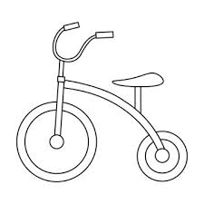 Tricycle Outline Images Browse 2