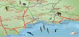 Maps Of The Garden Route South Africa