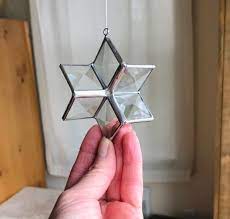 Stained Glass Star Suncatcher