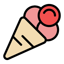 Ice Cream Icon Outline Ice Cream Vector