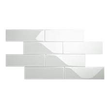 Giorbello Light Gray 4x12 Glass Subway Tile 5 Sq Ft Case