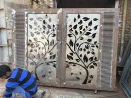 Antique Iron Laser Cutting Design Main