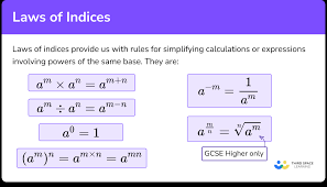 Laws Of Indices Gcse Maths Steps