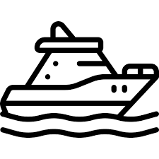 Yacht Free Transportation Icons