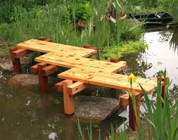 Simple Zigzag Diy Garden Bridge Without