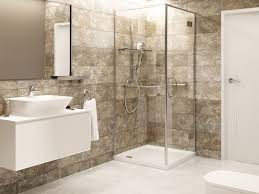 Sandstone Tile Bathroom Cladding