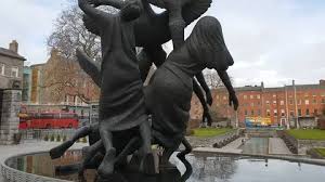 Children Of Lir Sculpture At Garden Of