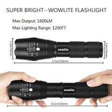 atomic beam tactical cree flashlight