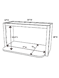 Unfinished Shaker Wall Microwave