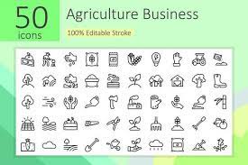 Set Of Agriculture Business Icon Such