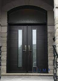 Fiberglass Front Door With Glass Insert