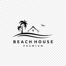 Beach House Icon Logo Inspiration